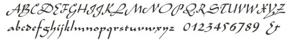 英文書体