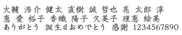 和文書体7