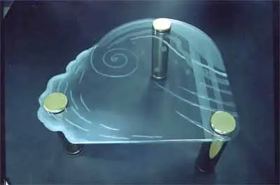 アートガラスの製作例