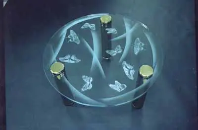 アートガラスの製作例