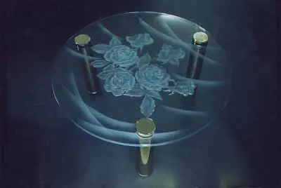 アートガラスの製作例