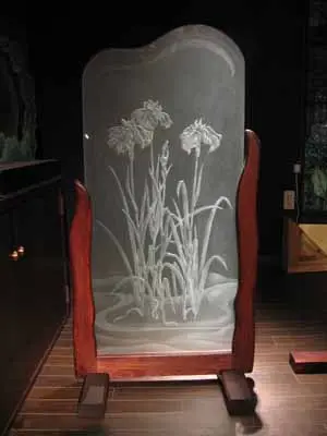 アートガラスの製作例