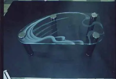 アートガラスの製作例