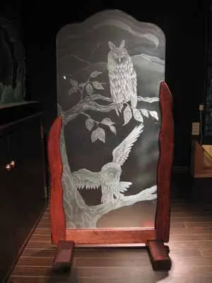 アートガラスの製作例