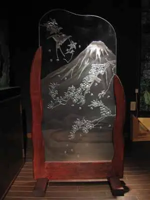 アートガラスの製作例