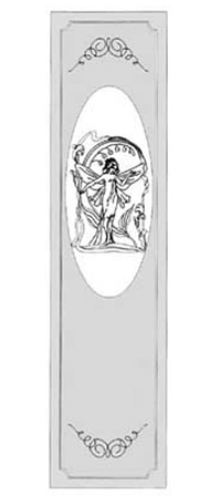 エッチングガラスのデザイン画