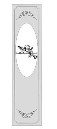 エッチングガラスのデザイン画