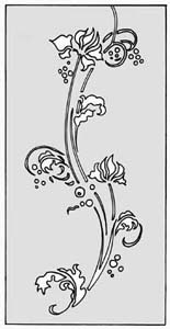 エッチングガラスのデザイン画