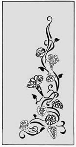 エッチングガラスのデザイン画