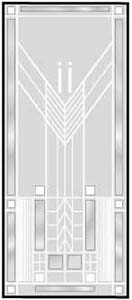 エッチングガラスのデザイン画