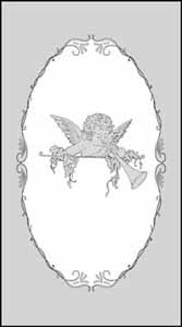 エッチングガラスのデザイン画