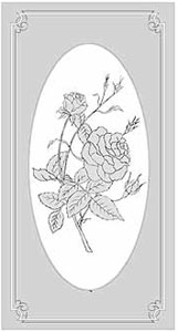 エッチングガラスのデザイン画