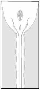 エッチングガラスのデザイン画