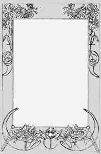 エッチングガラスのデザイン画