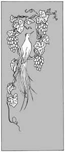 エッチングガラスのデザイン画