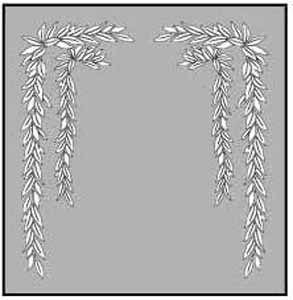 エッチングガラスのデザイン画