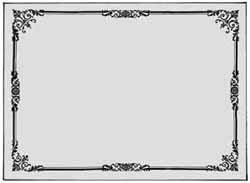 エッチングガラスのデザイン画