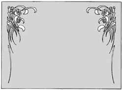 エッチングガラスのデザイン画