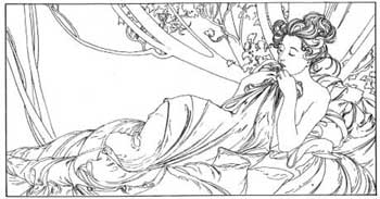 エッチングガラスのデザイン画