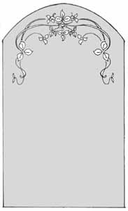 エッチングガラスのデザイン画