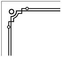 エッチングガラスのデザイン画