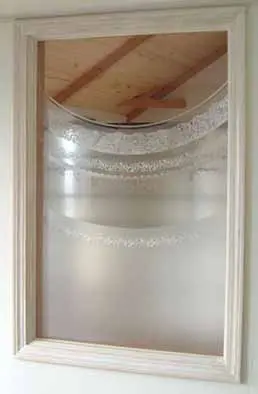 エッチングガラス　装飾ミラー・他の製作事例