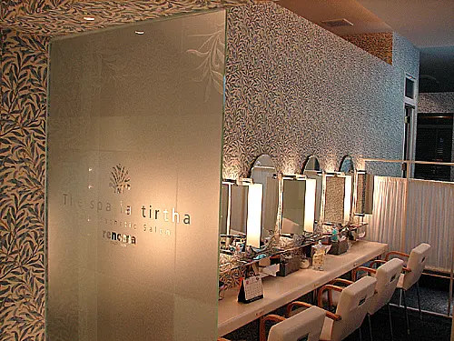 エッチングガラス　装飾ミラー・他の製作事例