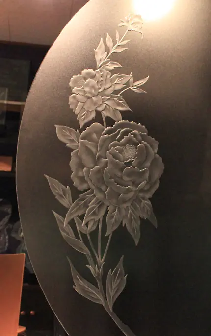 エッチングガラス　ドアガラス・窓ガラスの製作事例