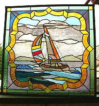 ステンドグラス教室の製作例