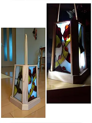 ステンドグラス教室の製作例