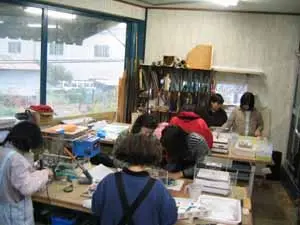 ステンドグラス教室の製作例