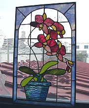 ステンドグラス教室の製作例