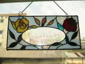 ステンドグラス教室の製作例