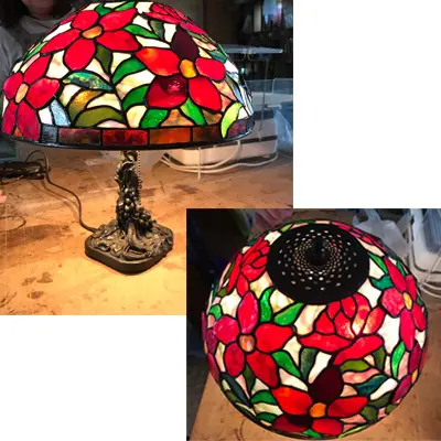 ステンドグラス教室の製作例