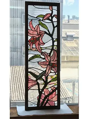 ステンドグラス教室の製作例