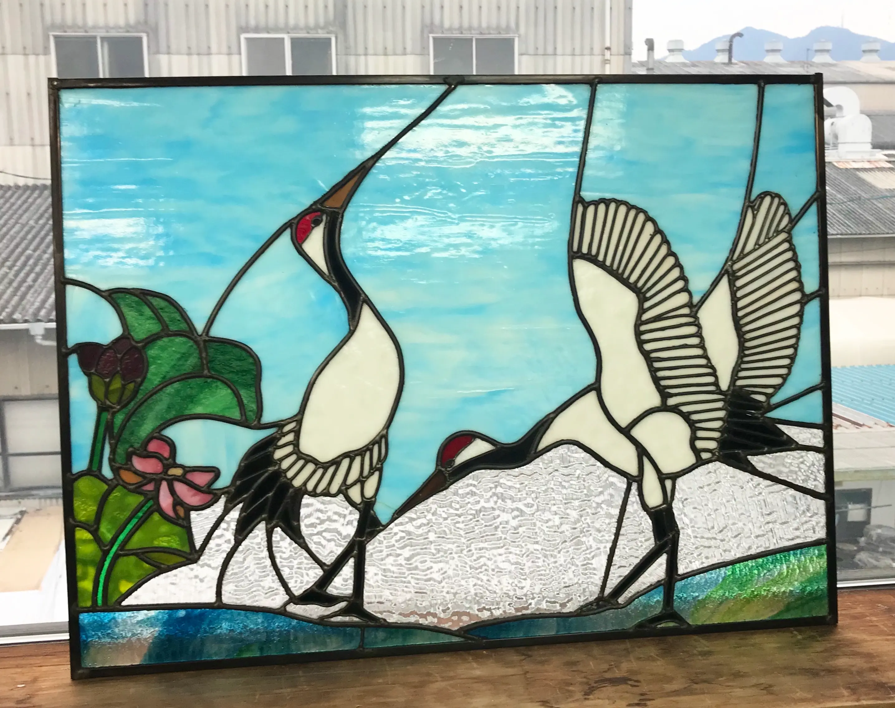 ステンドグラス教室の製作例