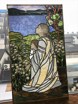 ステンドグラス教室の製作例