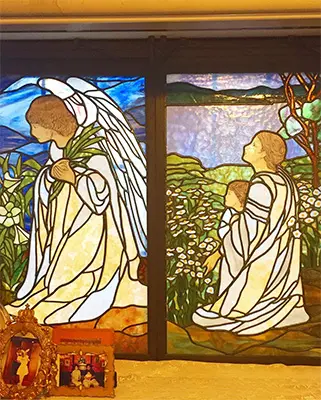 ステンドグラス教室の製作例