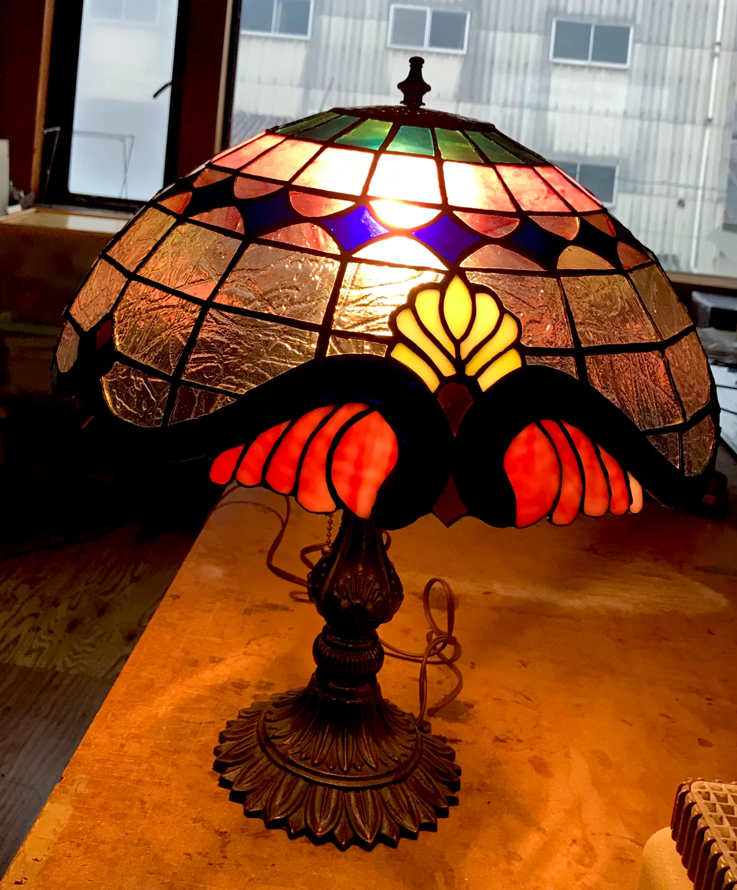 ステンドグラス教室の製作例