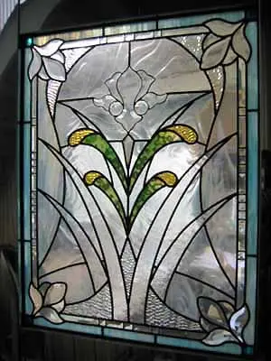 ステンドグラスの製作画像