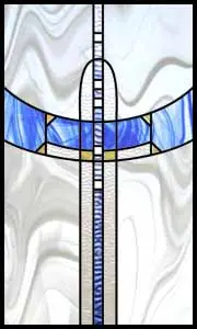 ステンドグラスのデザイン画