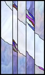 ステンドグラスのデザイン画
