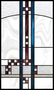 ステンドグラスのデザイン画